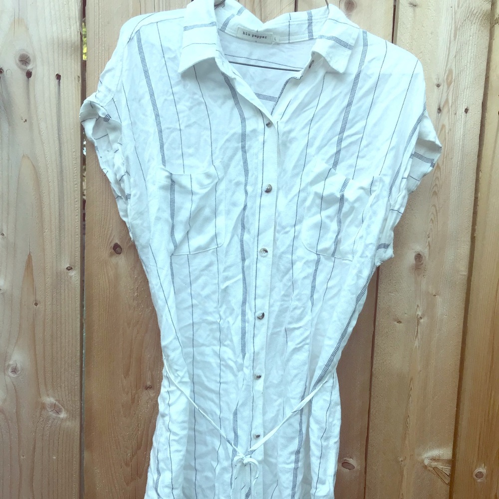 Blu Pepper Button Up